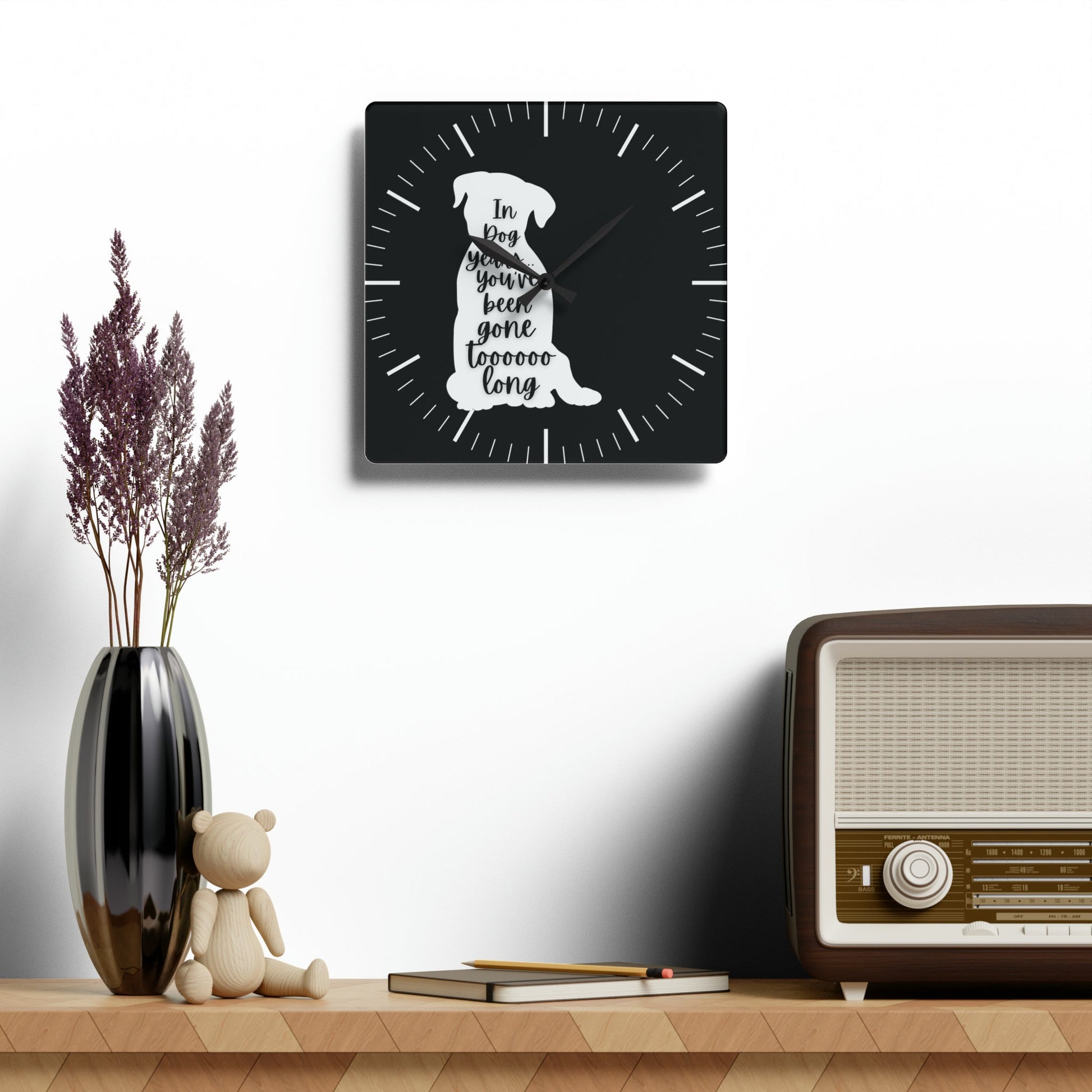 Gone TOOO Long Wall Clock - GetGifts