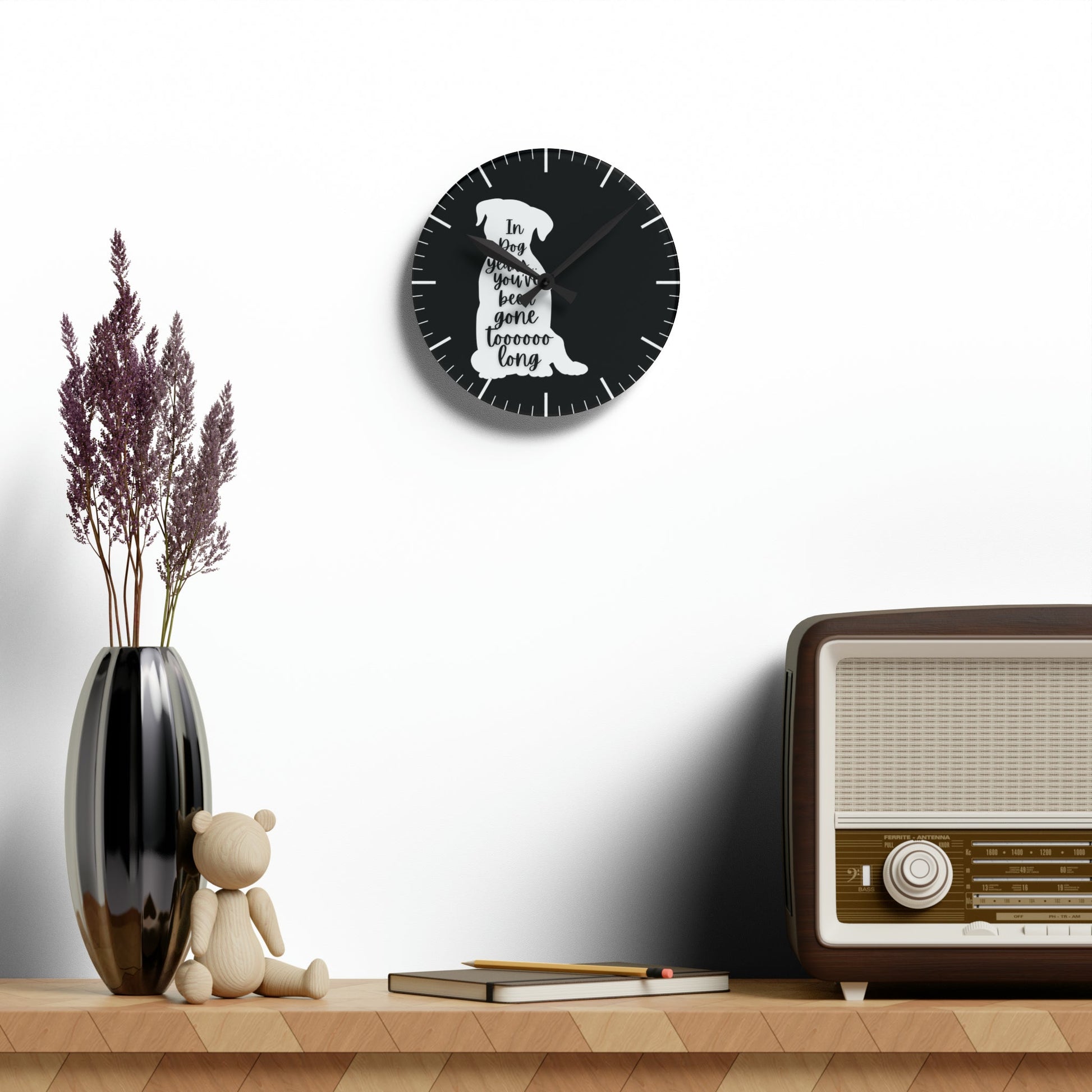 Gone TOOO Long Wall Clock - GetGifts