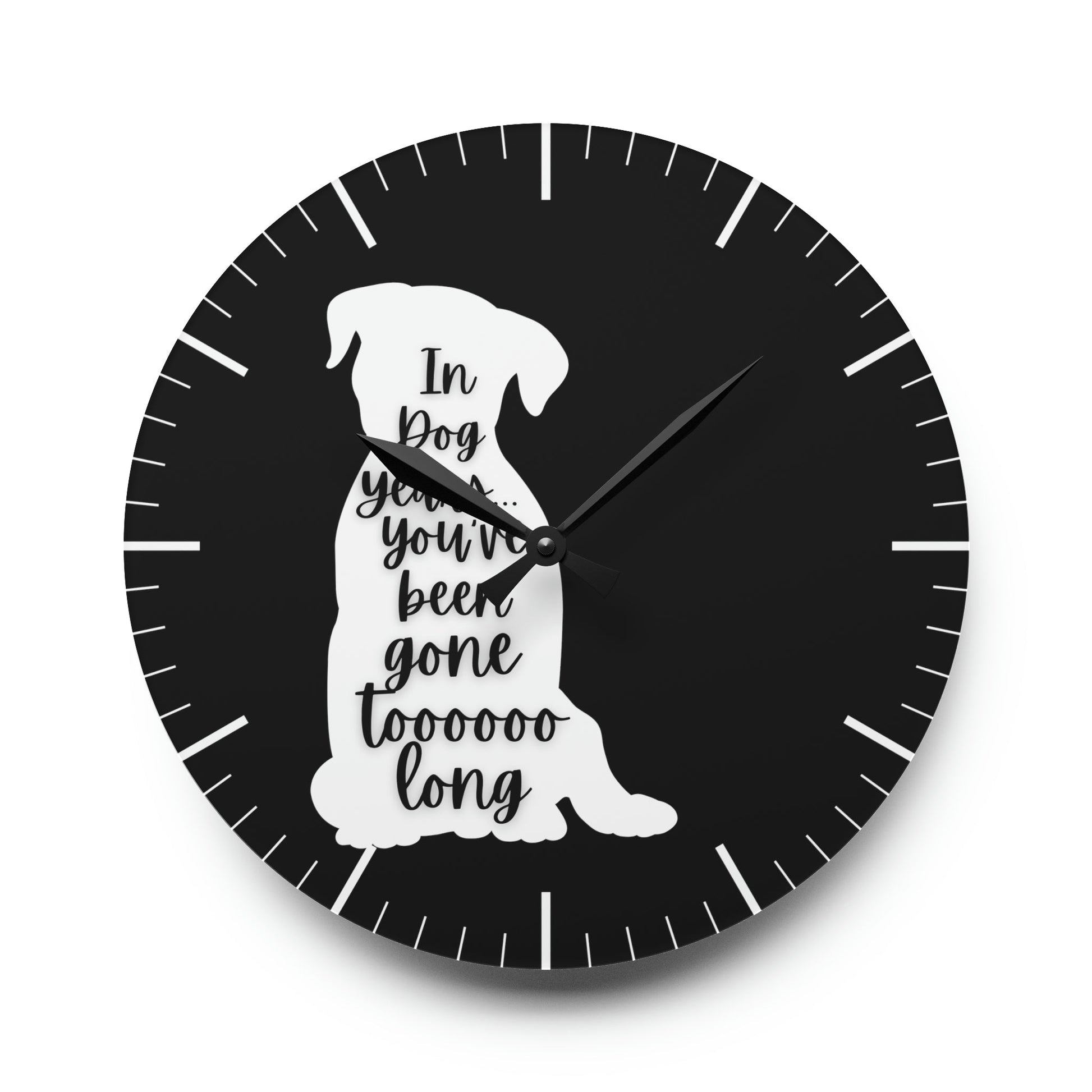 Gone TOOO Long Wall Clock - GetGifts