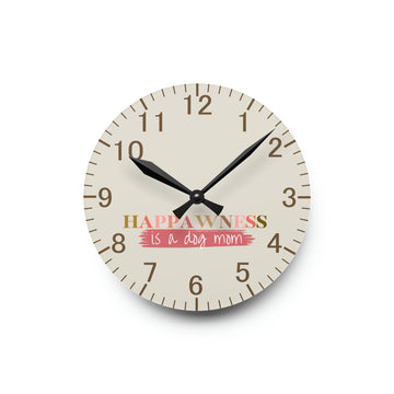 HapPAWness Wall Clock
