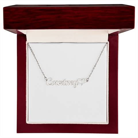 Heart Name Necklace