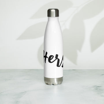 His & Hers Stainless Steel Water Bottle