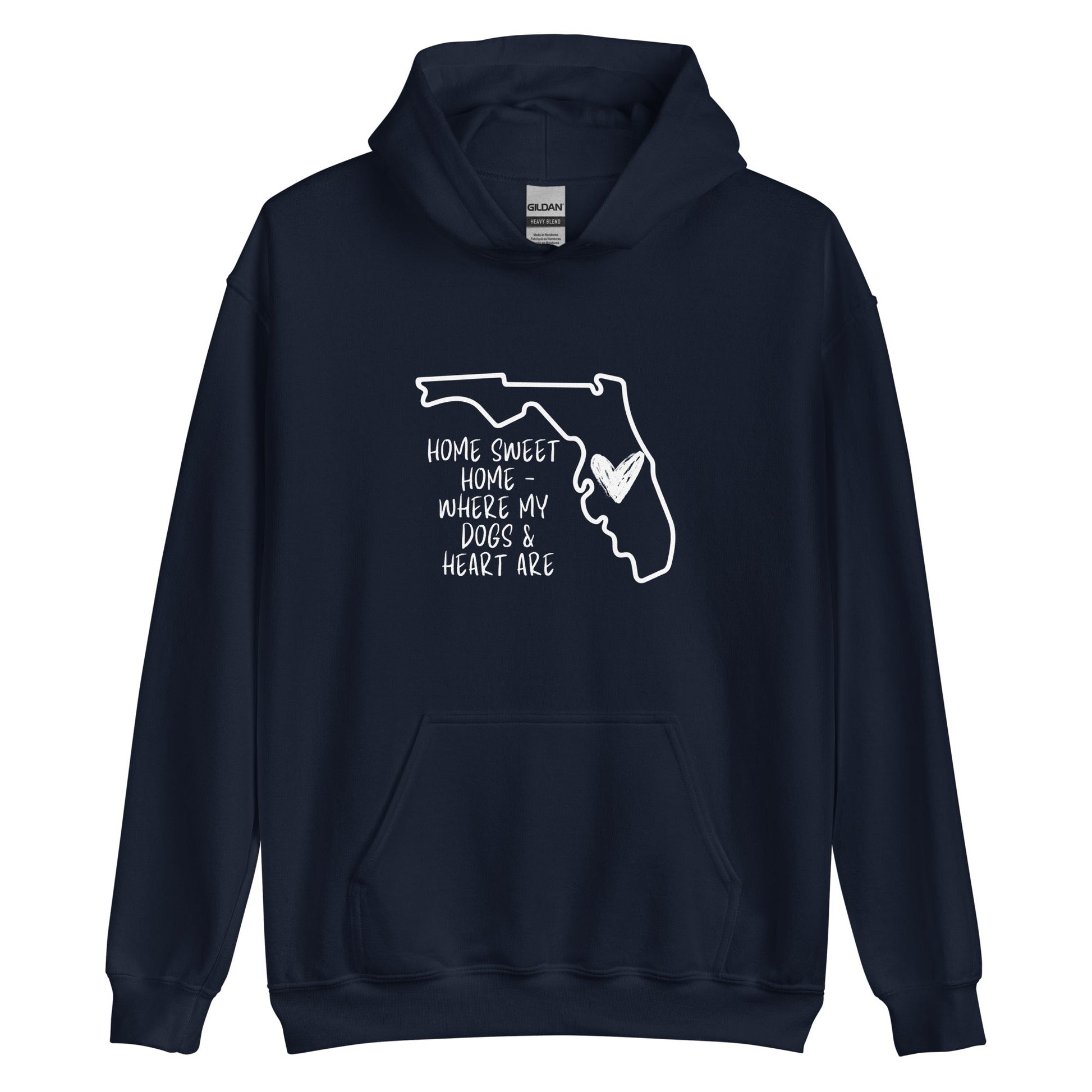 Home Sweet - Florida Hoodie Navy / S