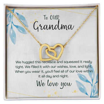 Hugged Necklace for Grandma