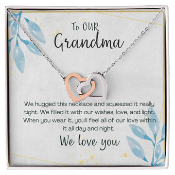 Hugged Necklace for Grandma