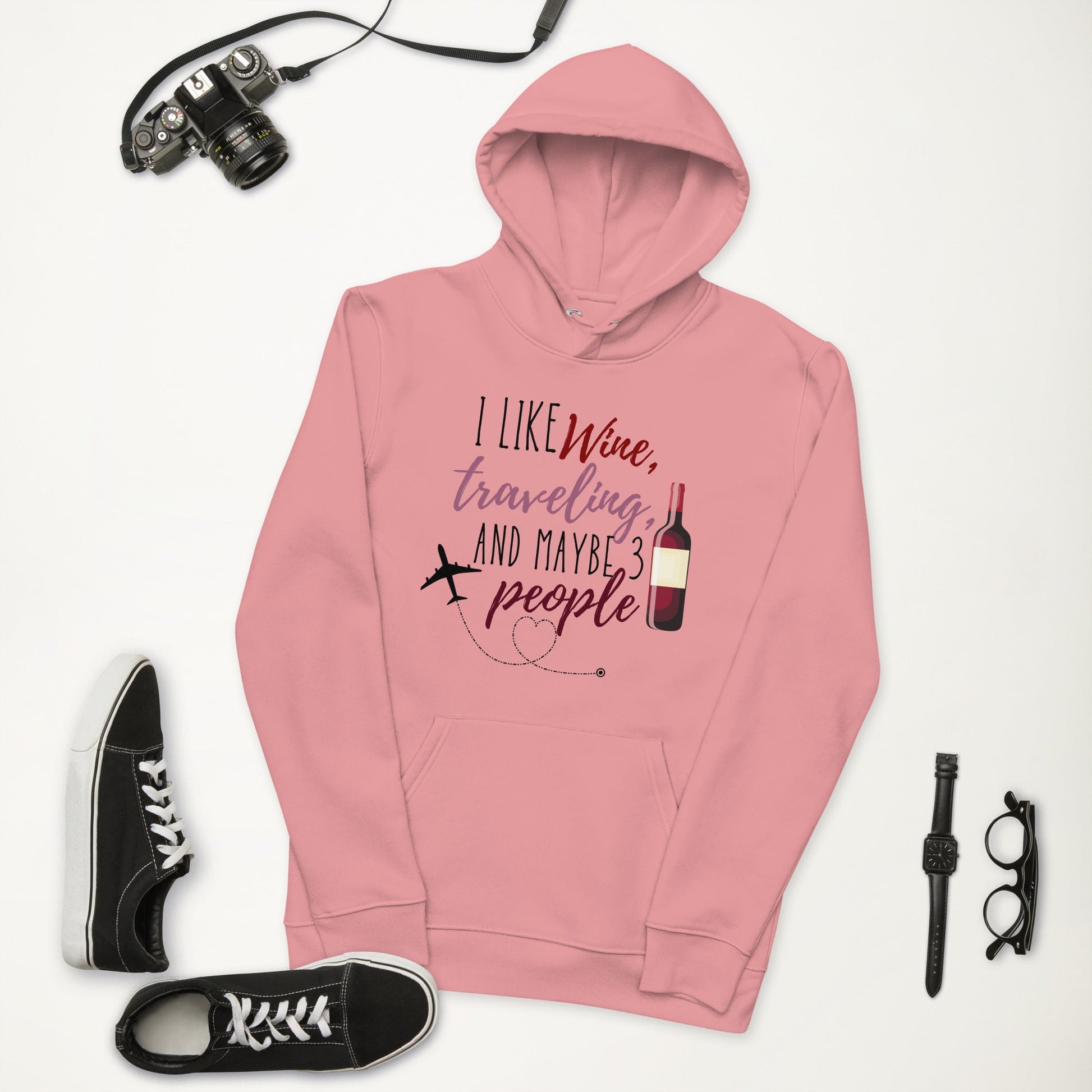 I Like Wine Hoodie