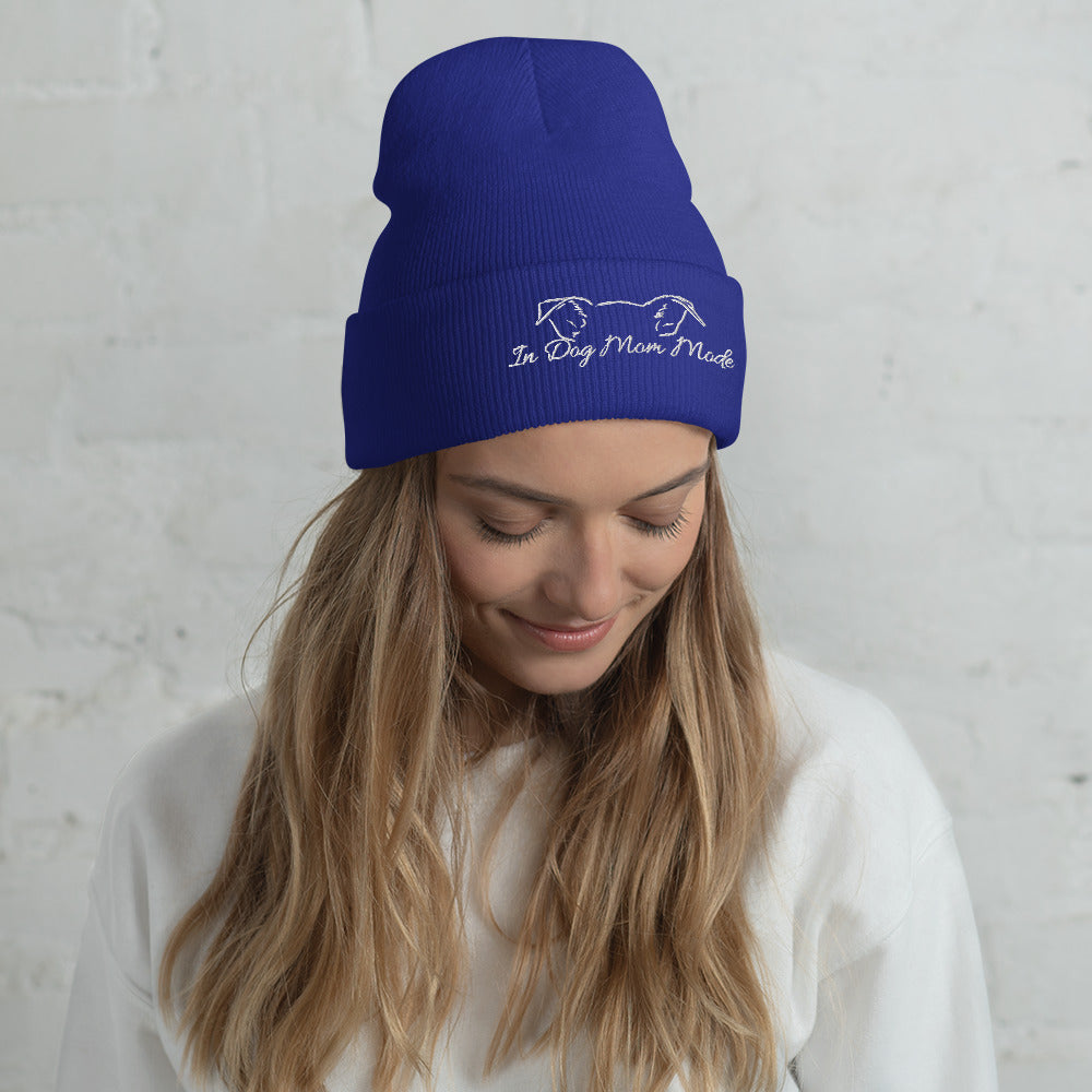 In Dog Mom Mode Cuffed Beanie