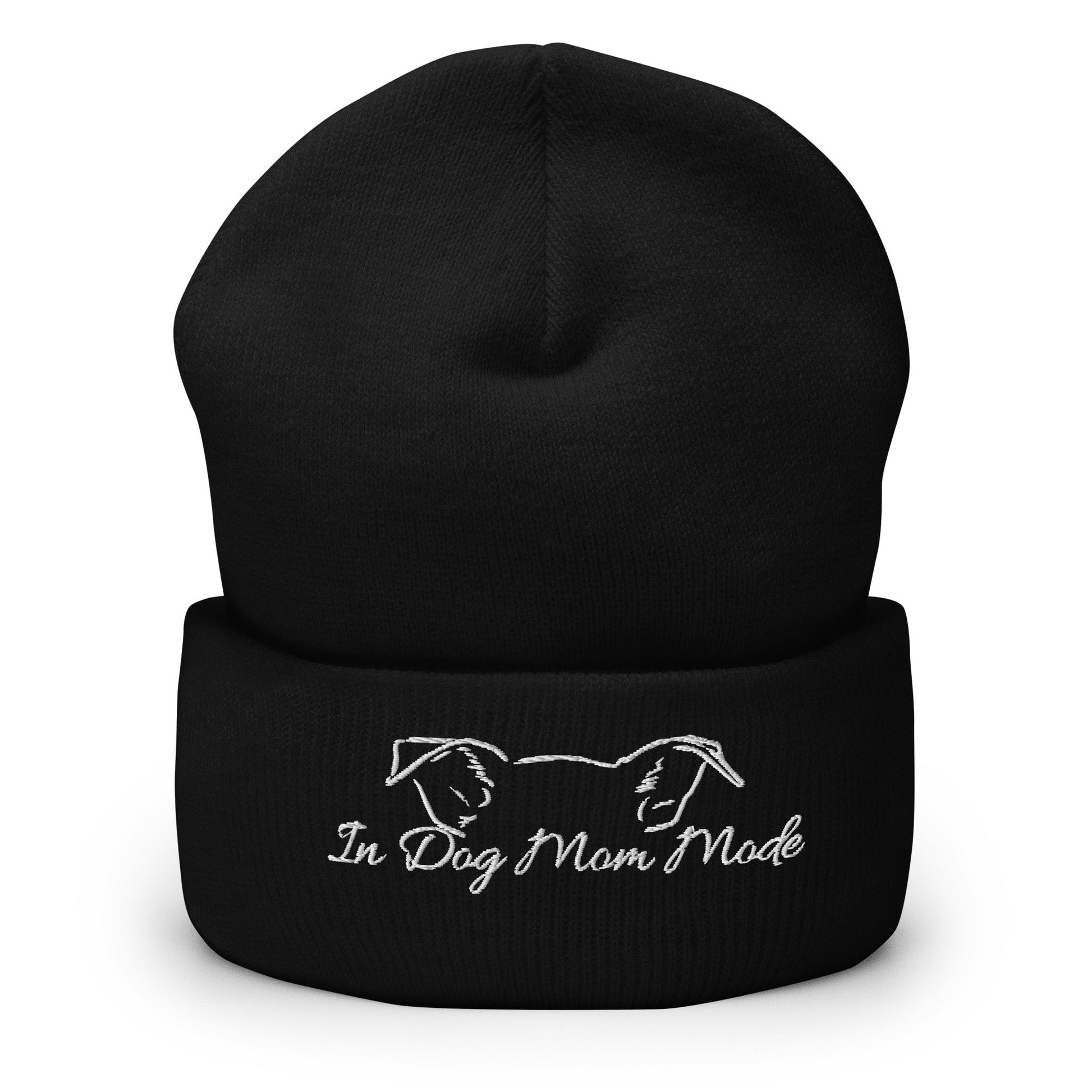 In Dog Mom Mode Cuffed Beanie