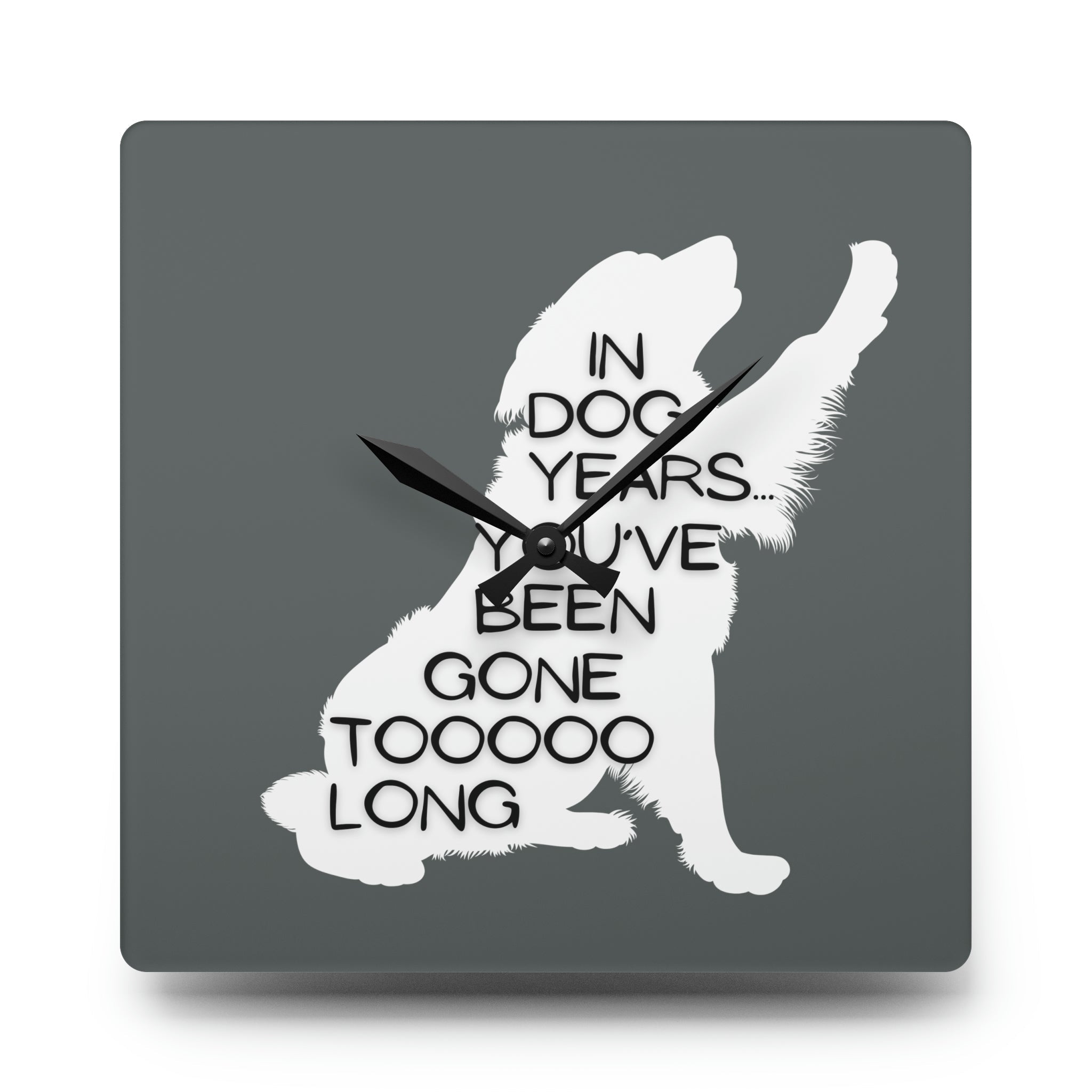 In Dog Years Wall Clock - Home Decor