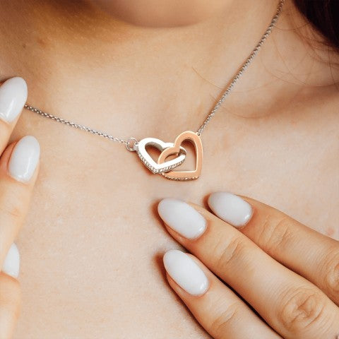 This Old Lion Dad - Interlocking Hearts Necklace