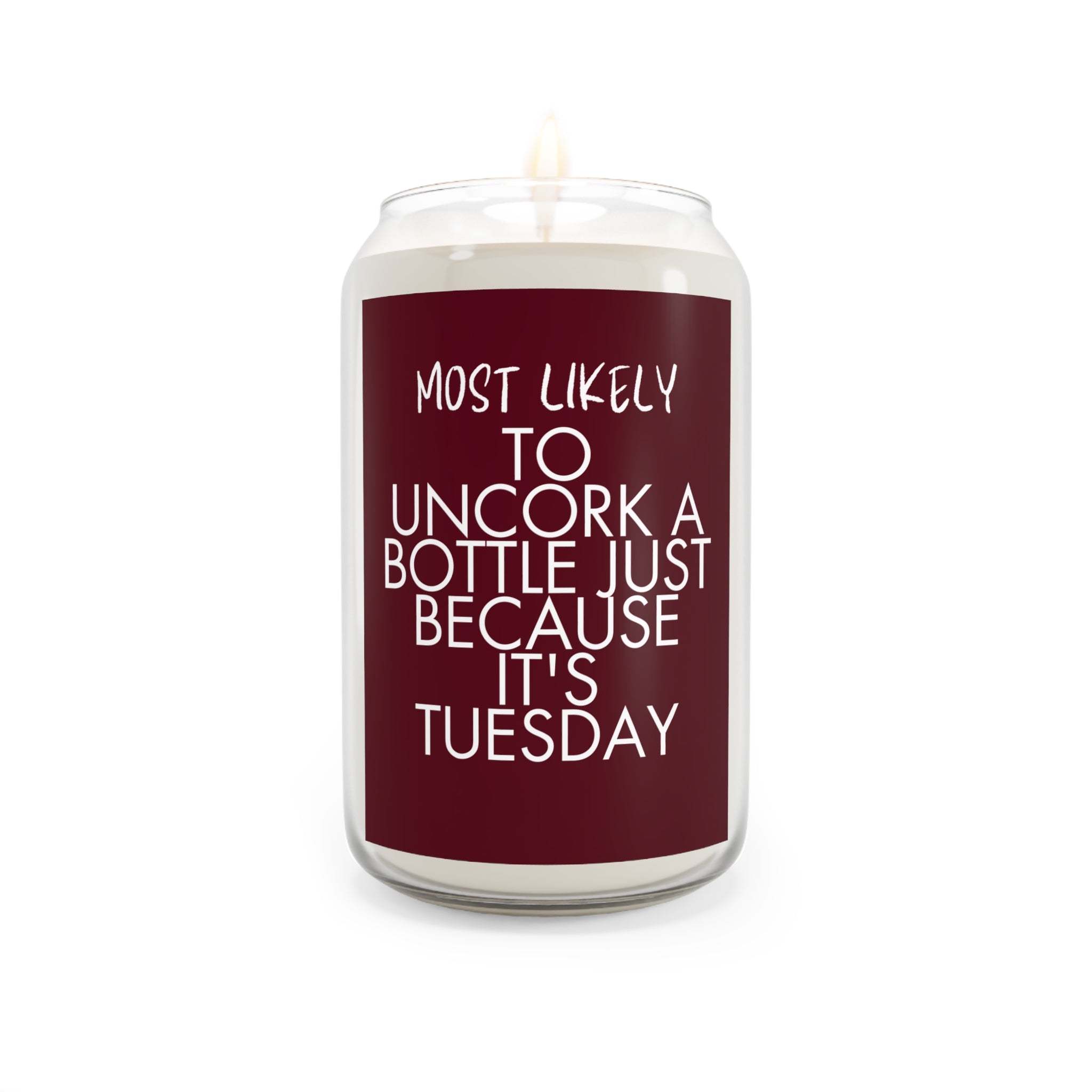 It’s Tuesday Wine Candle - Vanilla Bean / 13.75oz Home Decor