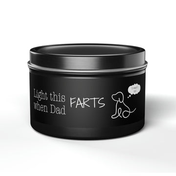 It Wasn’t Me Tin Candle - 8oz / Black Evergreen Home Decor