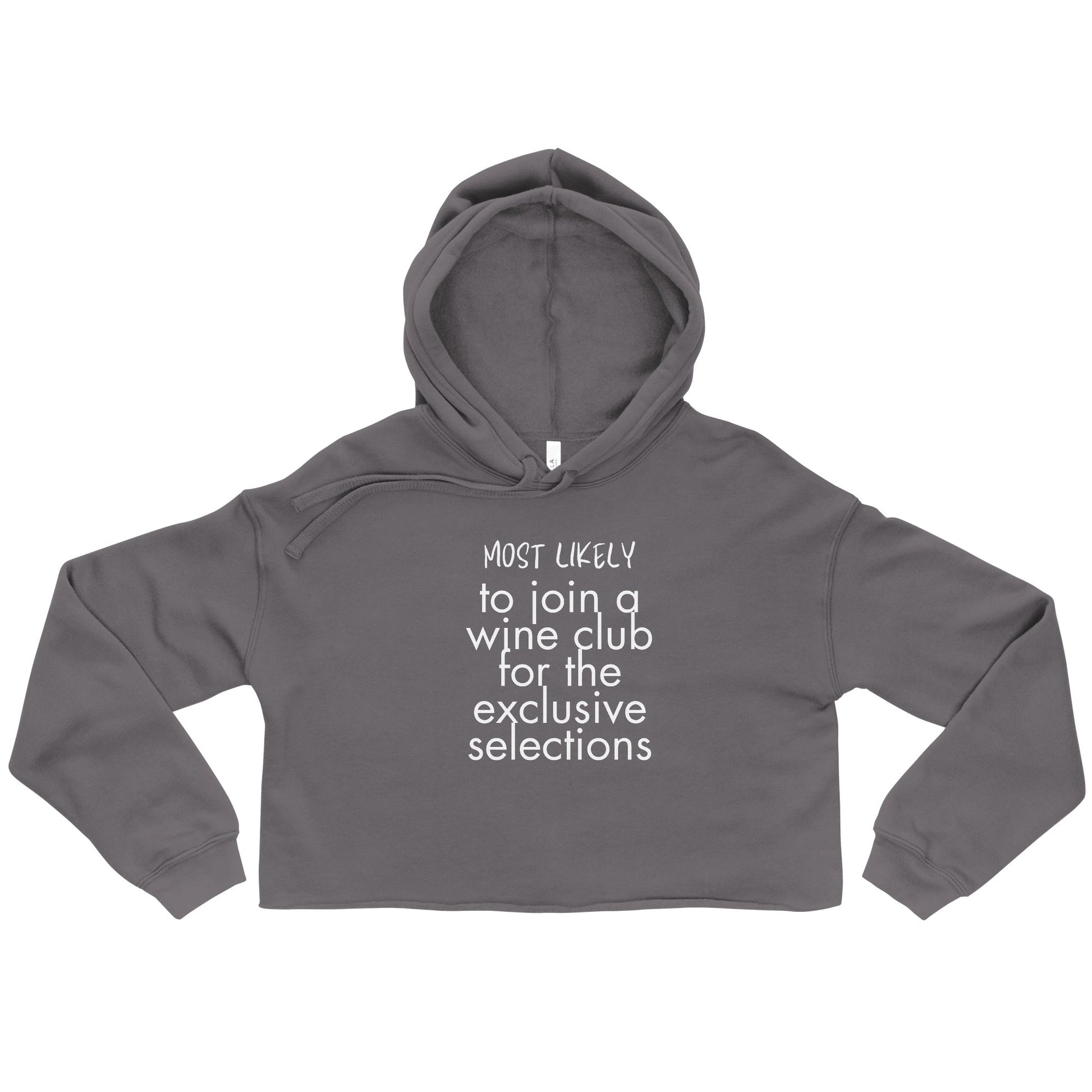 Join a Wine Club Hoodie - Storm / S