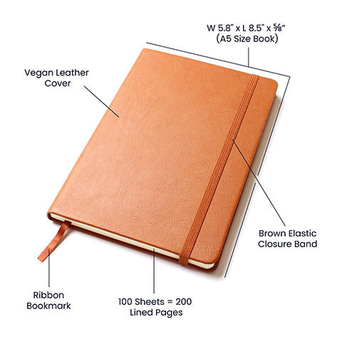 To My Husband - Awesome Leather Journal