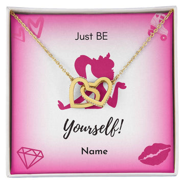 Just Be Yourself Sweetheart Necklace