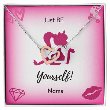 Just Be Yourself Sweetheart Necklace