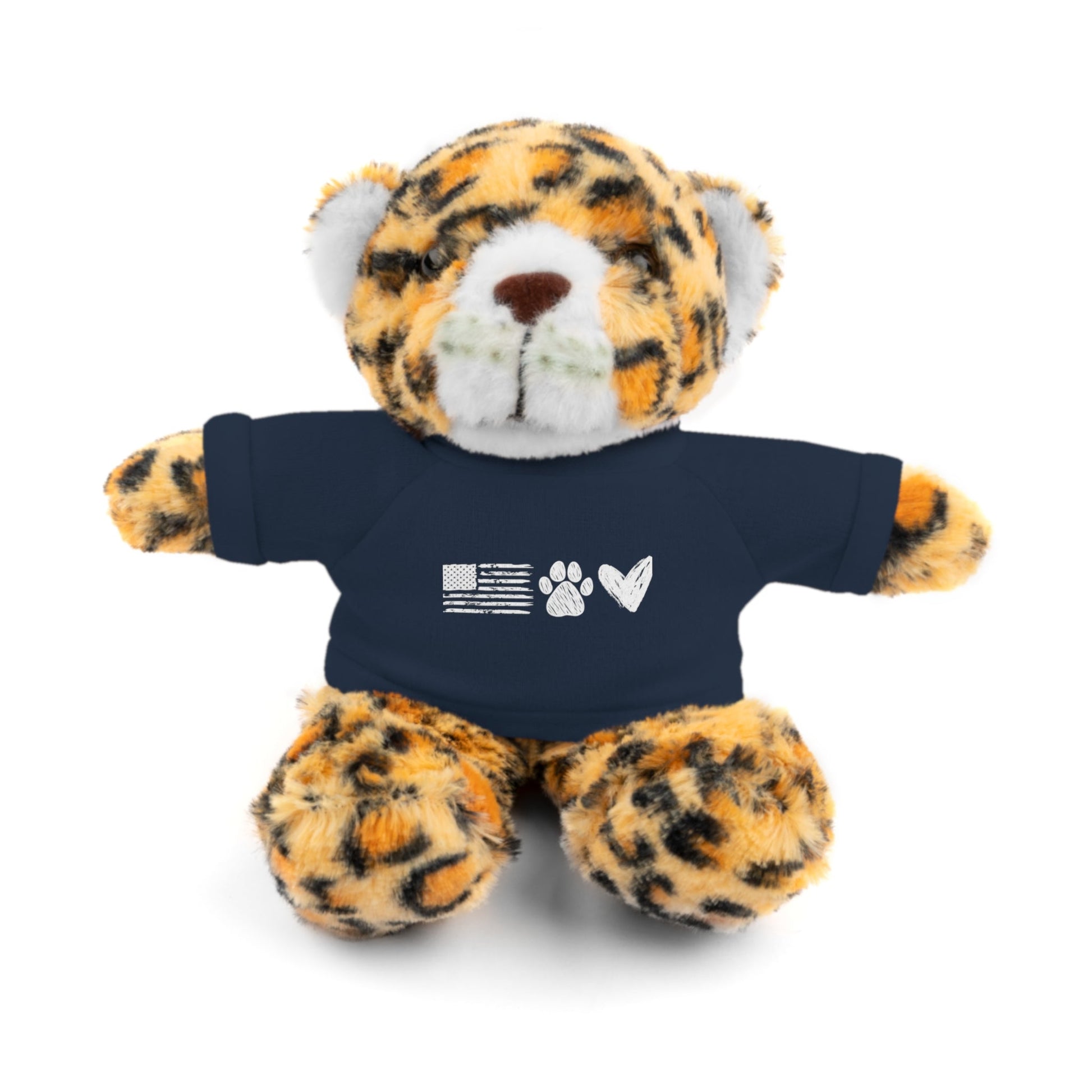 Love USA Stuffed Animals - Navy / Jaguar 8’ Accessories