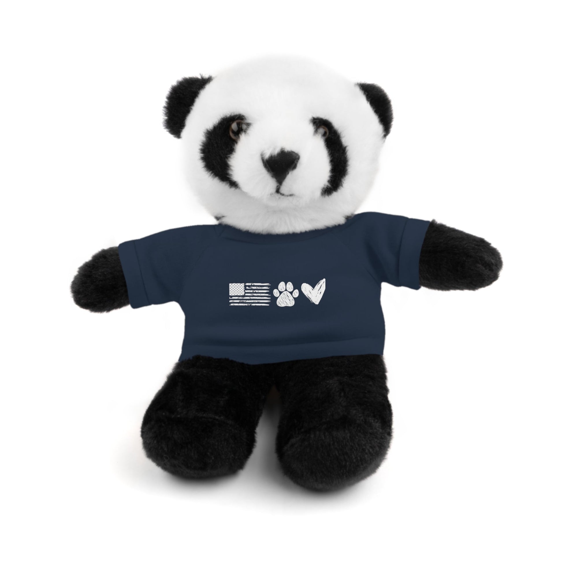 Love USA Stuffed Animals - Navy / Panda 8’ Accessories