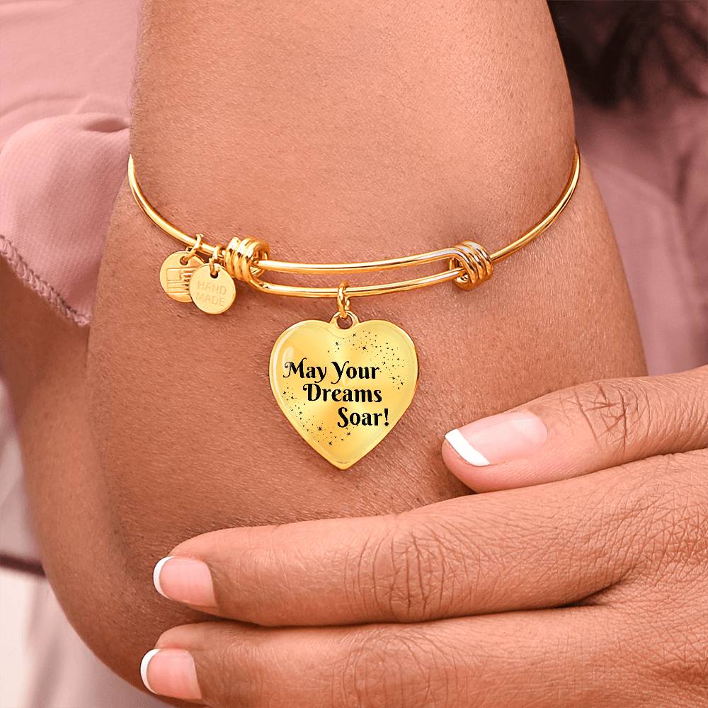 May Your Dreams Soar Bangle - Jewelry