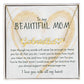 Mom - All My Heart Personalized Necklace - 18k Yellow Gold