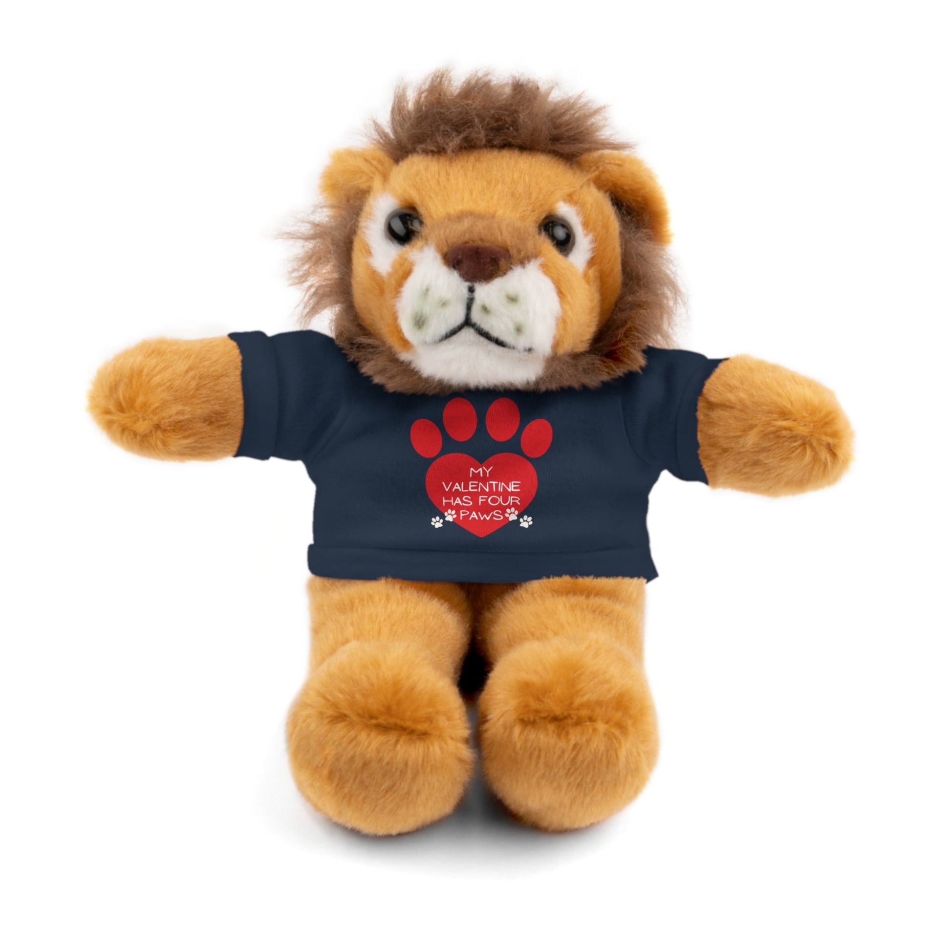 My Valentine Stuffed Animals - Navy / Lion 8’ Accessories