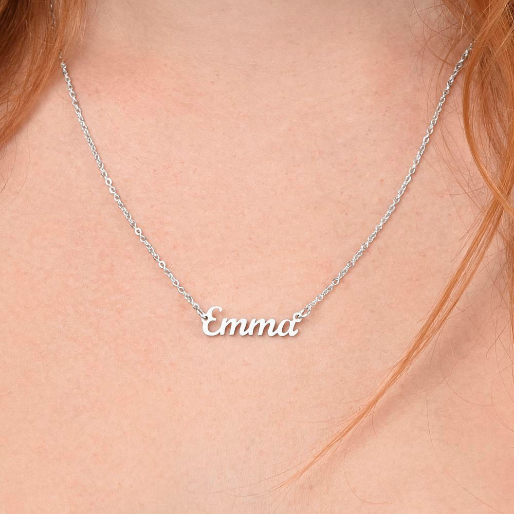 Name Necklace from Favorite Grandma - Jewelry