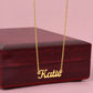 Name Necklace From Your Favorite Aunt - Jewelry