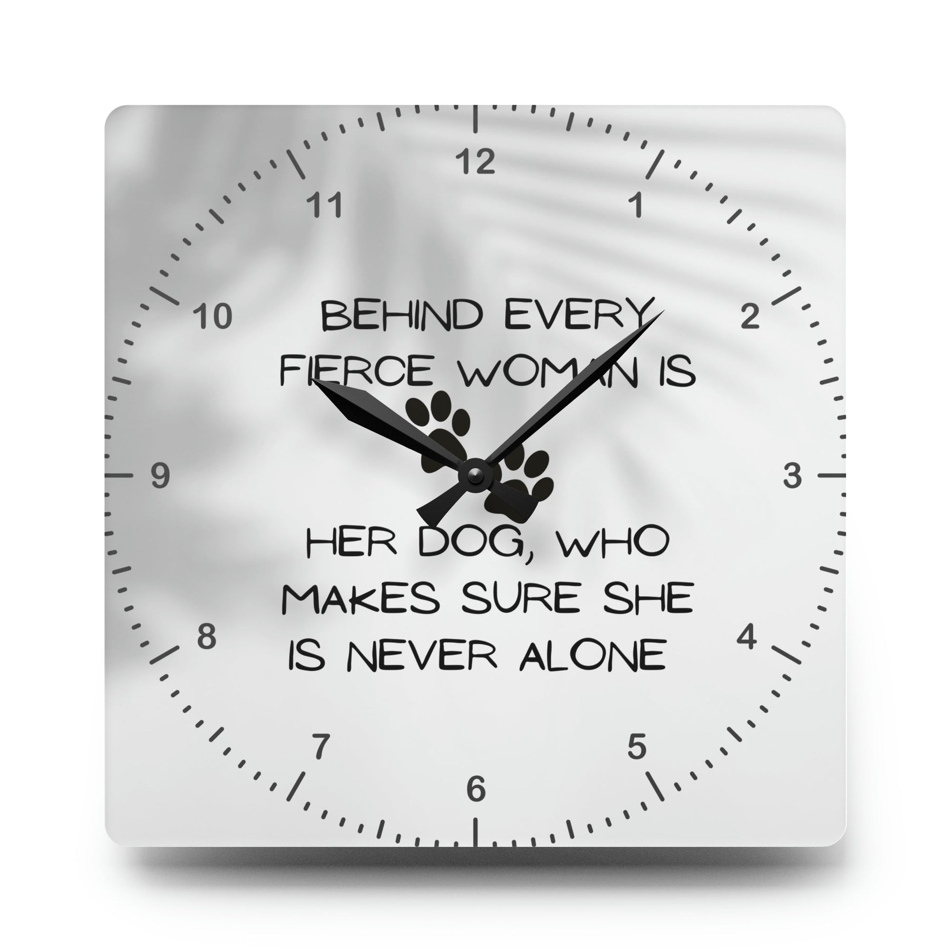 Never Alone Wall Clock - GetGifts