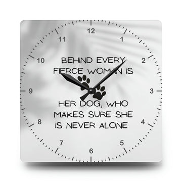 Never Alone Wall Clock - GetGifts