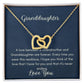 Never Ending Interlocking Hearts Necklace - 18K Yellow Gold
