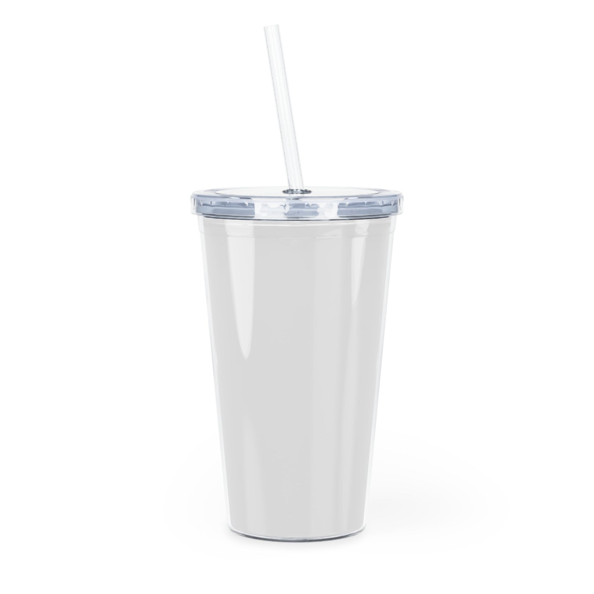 Once a Dog Mom Plastic Tumbler with Straw - 20oz