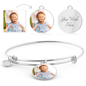 Photo Circle Bangle