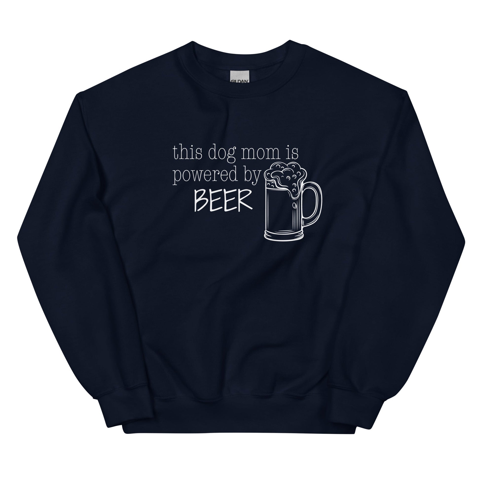 Powered by Beer Sweatshirt - Navy / S