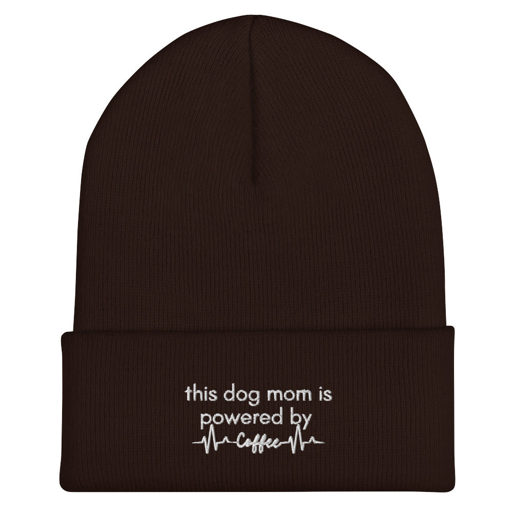 Powered by Coffee Beanie - Brown