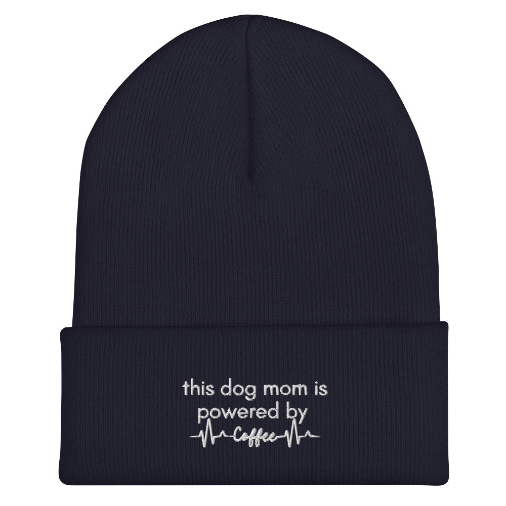 Powered by Coffee Beanie - Navy