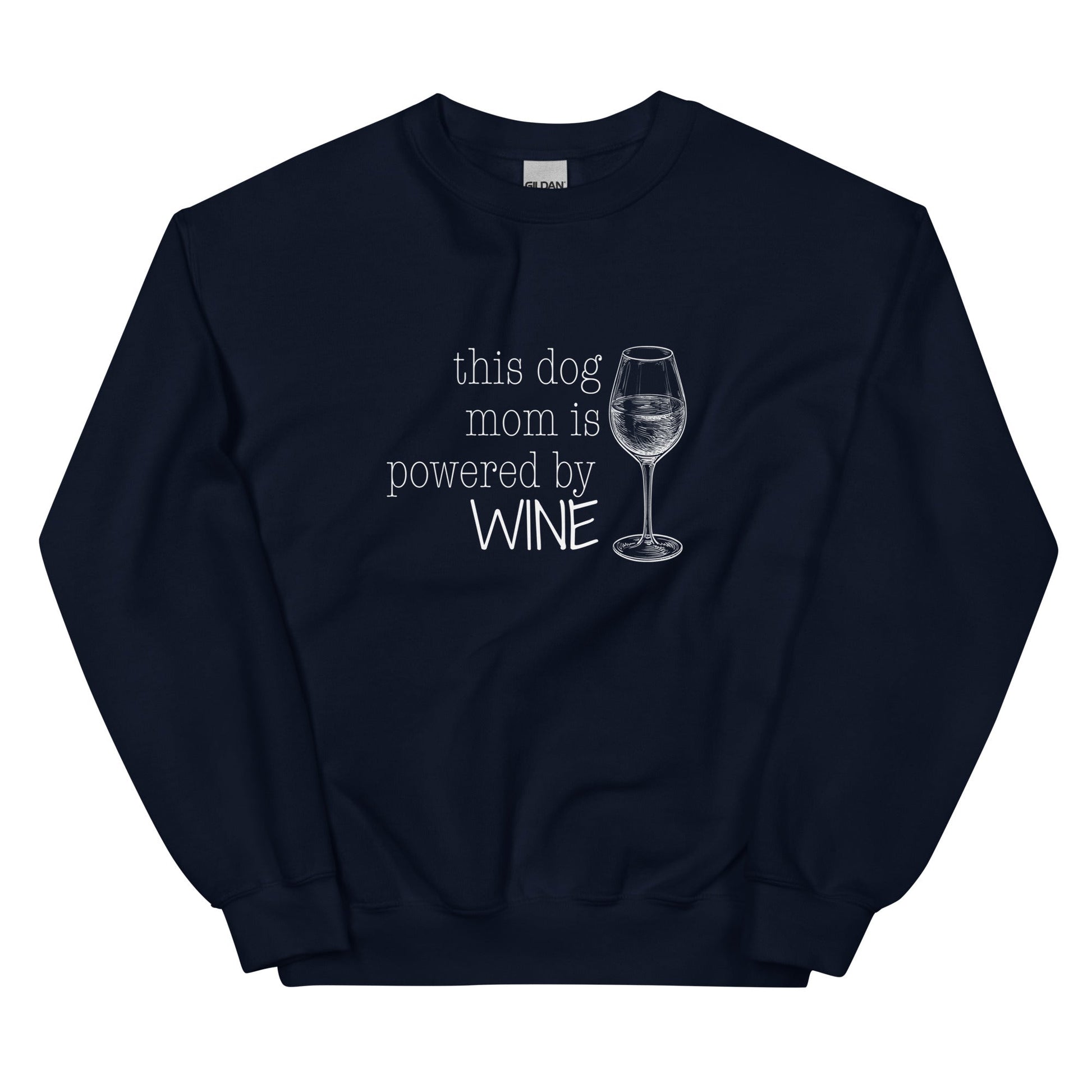 Powered by Wine Sweatshirt - Navy / S