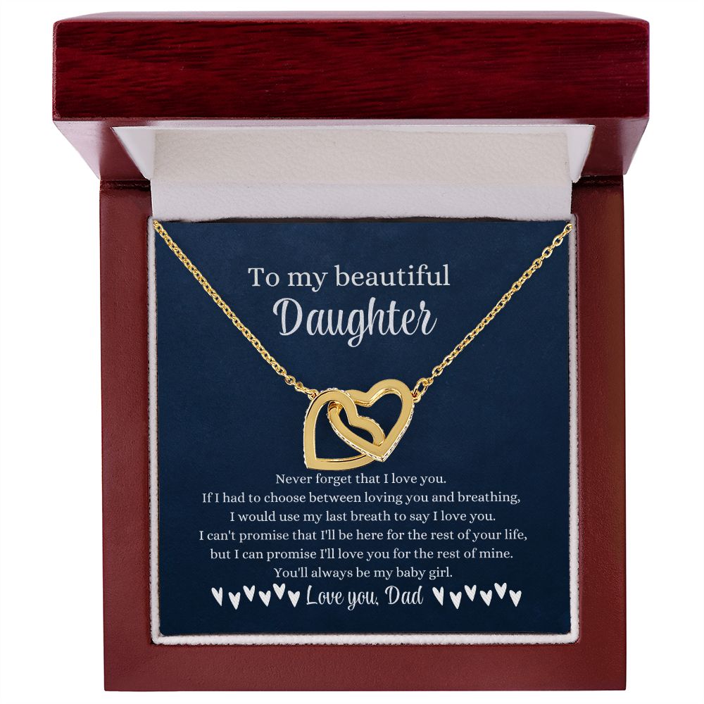 Promise Love Dad - 18K Yellow Gold Finish / Luxury Box