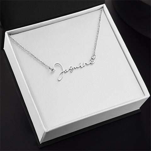 Stylized Name Necklace
