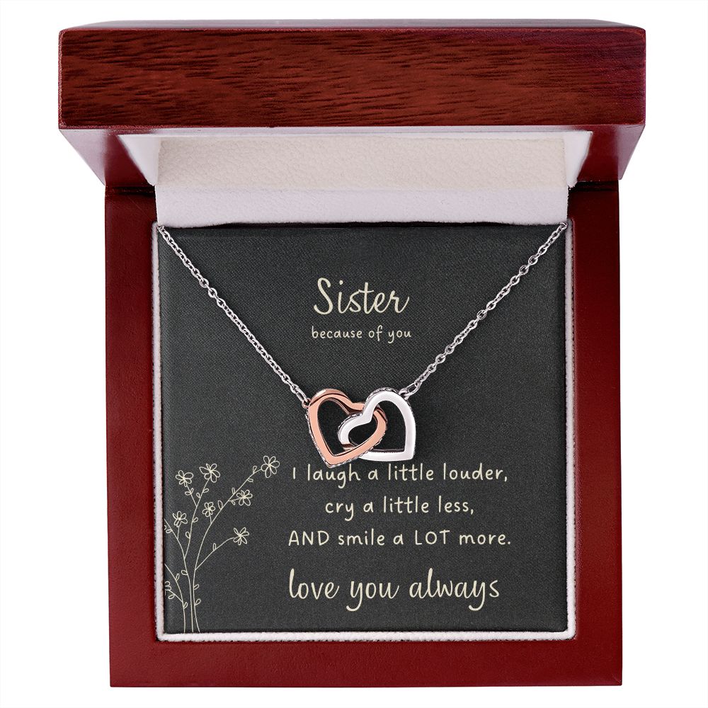 Sister Because of You - GetGifts