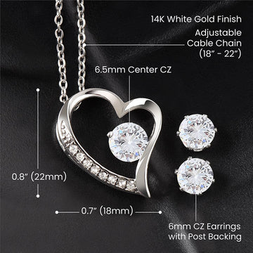 Soulmate Sweetheart Necklace Gift Set