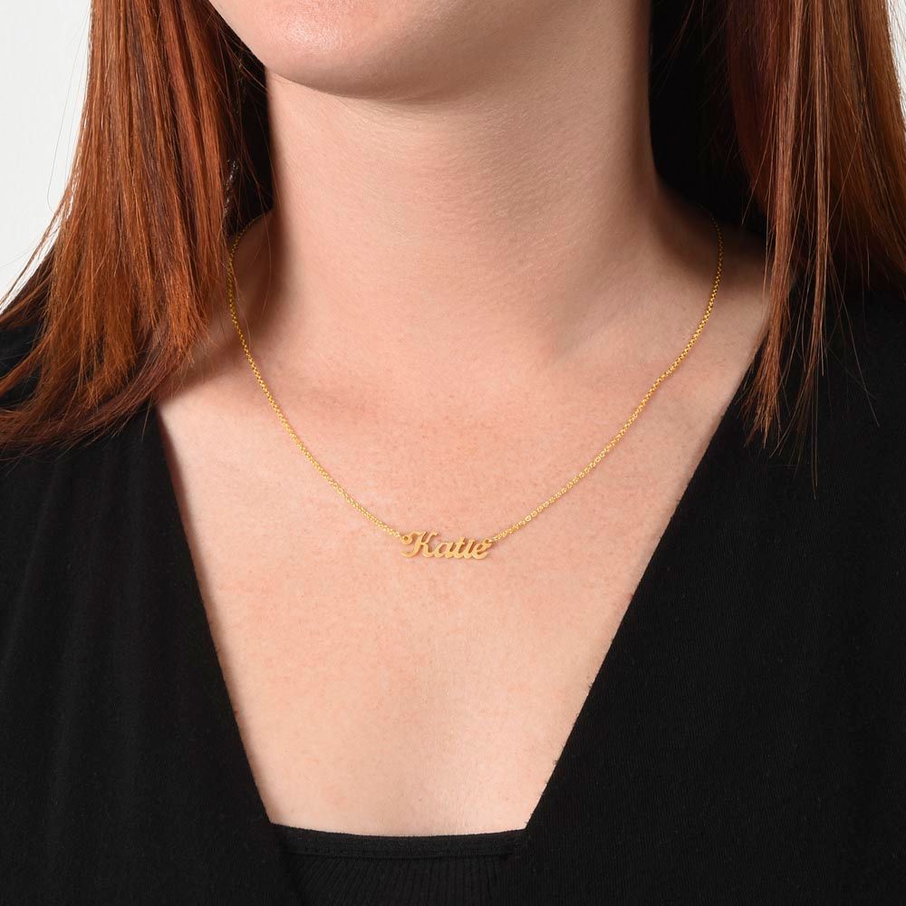 Strength Shines Name Necklace - Jewelry
