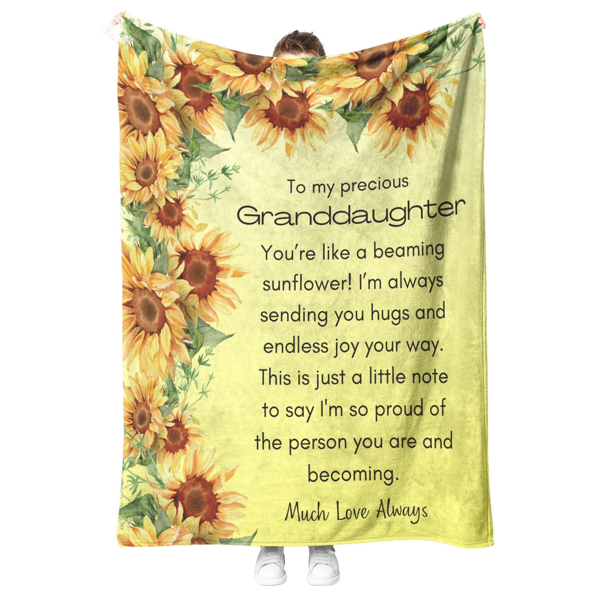 Sunflower Blanket - Home Goods