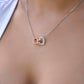 Sweetest Child Interlocking Heart Necklace - Jewelry