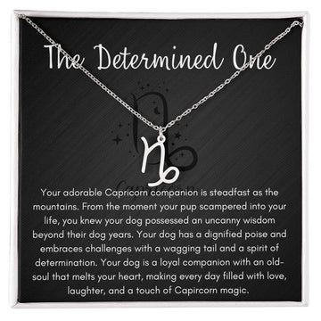 The Determined One, Capricorn Necklace
