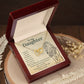 This Old Lion Dad - Interlocking Hearts Necklace - GetGifts