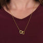 This Old Lion Dad - Interlocking Hearts Necklace - GetGifts