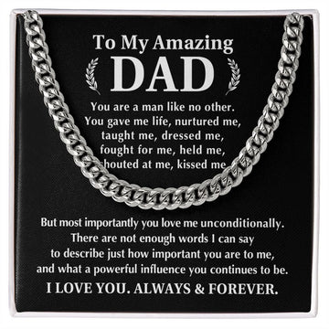 To My Amazing Dad