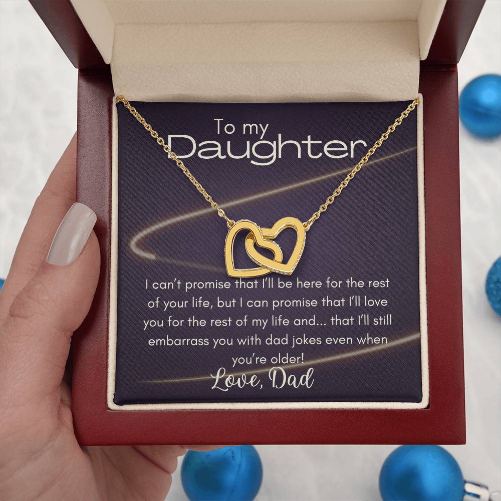 To My Daughter - Dad Jokes Jewelry