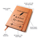 To My Husband - Awesome Leather Journal Jewelry