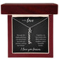 To My Love - Classic Name Necklaces Jewelry